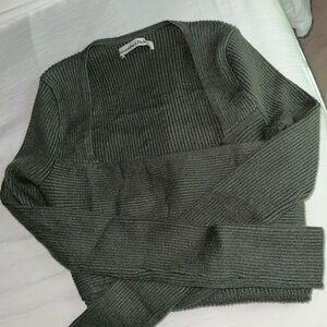 Abercrombie Wrap Sweater Bodysuit